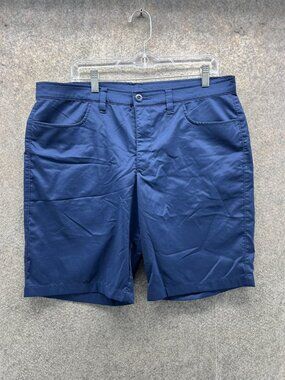 Under Armour Shorts Mens 38 Blue HeatGear Golf Chino Performance 10 Inseam